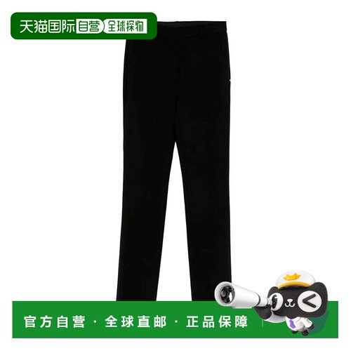 SPORTMAX 女士休闲裤 22136051600001 AW2025 黑色 Cigarette Pan