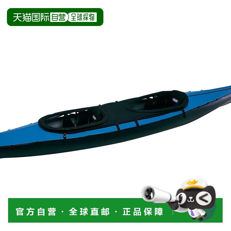1h可退 mont-bell 划船机 2351424BK CO 蓝色 Coaming Cover Aleu