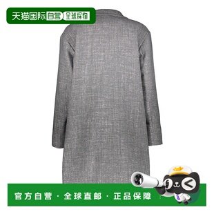 女士外套 长袖 CA000505D334009406 灰色 大衣 AW2023 HERNO