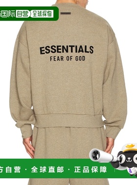 1h可退 潮奢 essentials fear of god 男士 经典款圆领卫衣 192AS