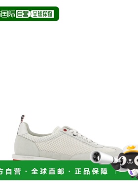 1h可退 潮奢 Thom Browne 汤姆 布朗 男士 徽标休闲运动鞋 MFD180