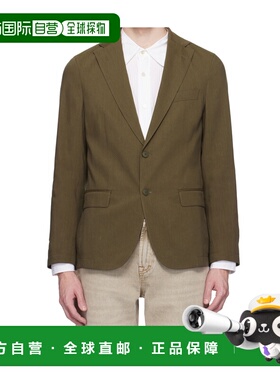 BOSS HUGO BOSS 男士夹克 50540685302 SS2025 绿色外套