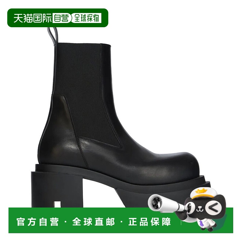 1h可退 RICK OWENS 女士靴子 RP02E4832LOO09 AW2025 黑色