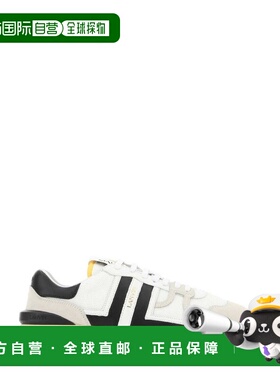 1h可退 潮奢 Lanvin 朗雯 女士 拼接低帮板鞋 FWSKDK00NAS1P21