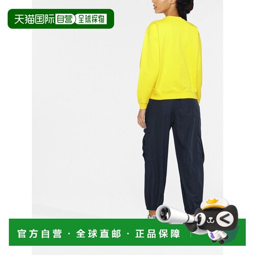 KENZO 女士针织衫 FC62SW0024MF40 AW2022 黄色 Logo sweatshirt