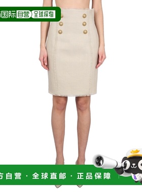BALMAIN 女士半身裙 AF0LB845HB120AS
