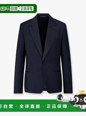 潮奢 DIOR 迪奥 男士 羊毛马海毛西装外套 613C207A106