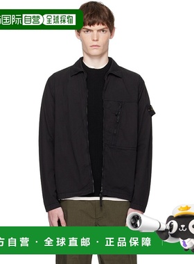 1h可退 潮奢 Stone Island 石头岛 男士 黑色 1200003 Supima Cot