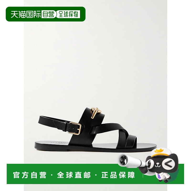 1h可退 潮奢 Valentino 华伦天奴 女士 徽标平底凉鞋 4W2S0IQ6MIM