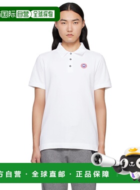 1h可退 潮奢 Canada Goose 加拿大鹅 男士 白色 Beckley Polo 衫