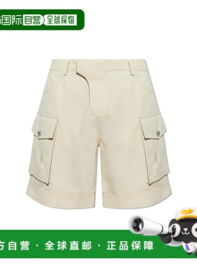 BALMAIN 男士短裤 FH1PA155CG150AS AW2025 白色