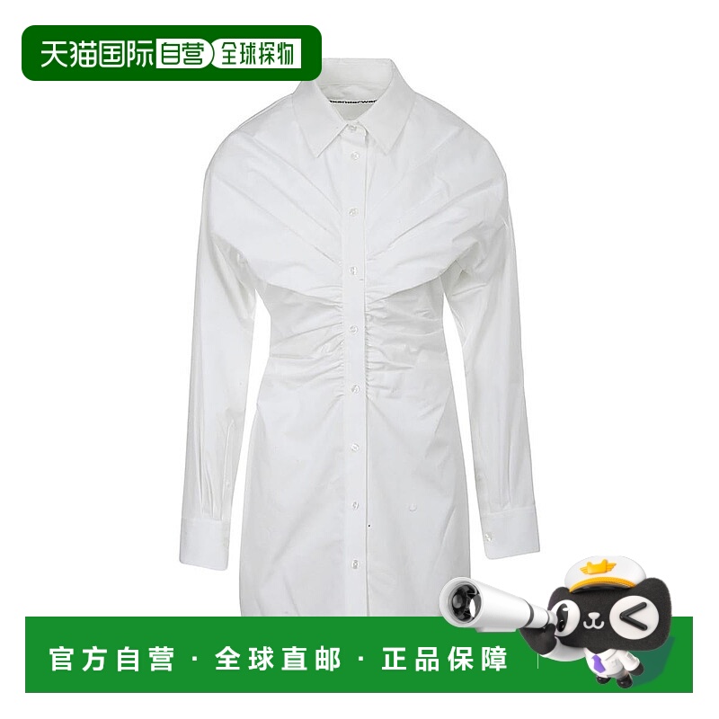 1h可退 ALEXANDER WANG 女士连衣裙 1WC2226465 SS2022 白色