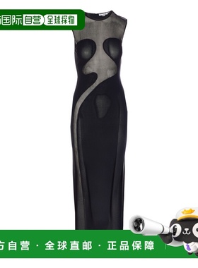 ALAIA 女士连衣裙 AA9R2654K061A995 SS2025 黑色