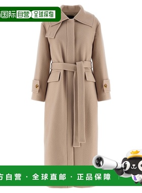 PINKO 女士大衣 106154A30VC50 AW2025 灰色 'Paquita' coat