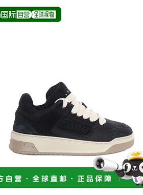 HOGAN 女士靴子 HXW6670FL4LTP9B999 SS2025 黑色 圆头低帮休闲鞋