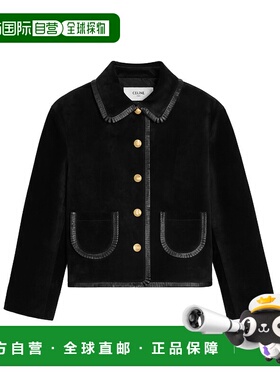 CELINE 女士外套 RV0ML434J38NO AW2025 黑色