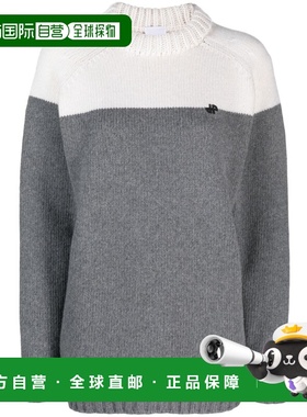 PATOU 女士针织毛衣 KN1458043963A AW2023 灰色 PATOU merino-bl