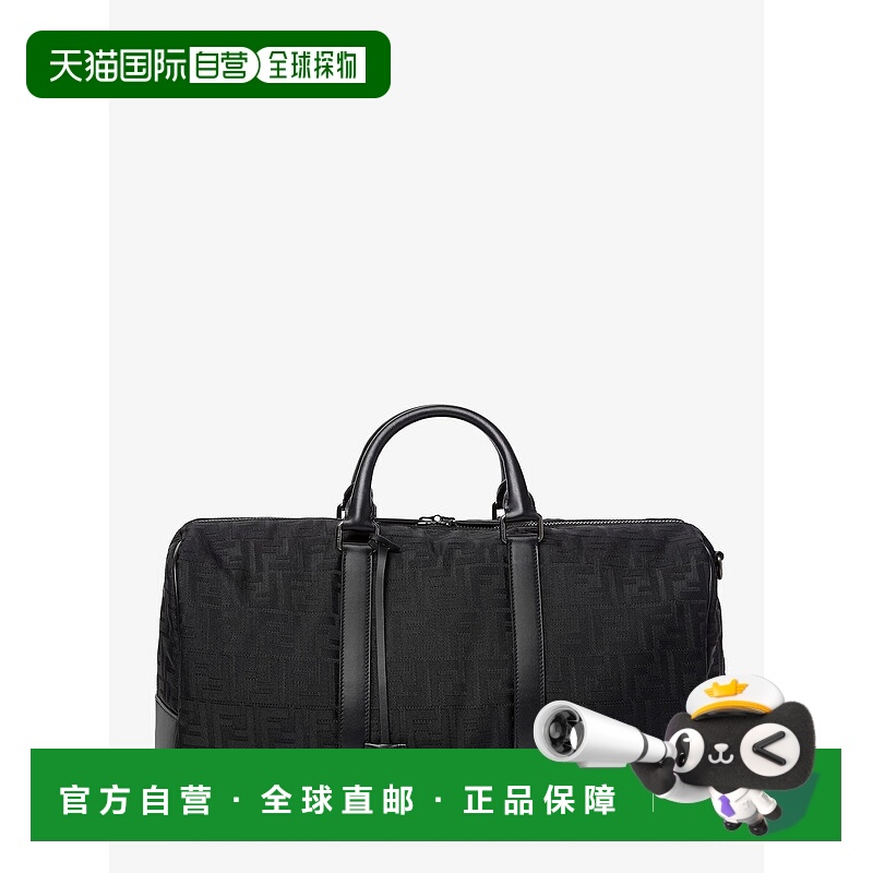 1h可退 潮奢 Fendi 芬迪 男士 柔软衬垫尼龙旅行包 7VV161AW2N