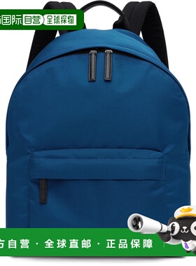 1h可退 潮奢 Givenchy 纪梵希 男士 蓝色徽标双肩包 BK50F3K17S