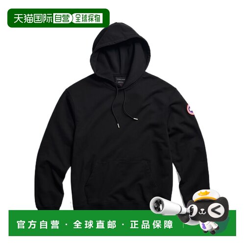 CANADA GOOSE 男士卫衣 1284M9061 AW2026 黑色 长袖连帽卫衣