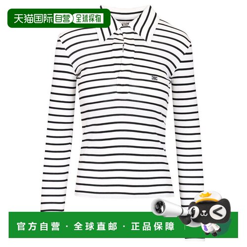 CELINE 女士POLO衫 RX0L0809W01OB AW2026 花色长袖POLO衫针织衫