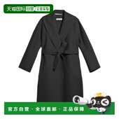 MAX AW2024 MARA 1h可退 女士外套 9016033906013 黑色 系腰带大