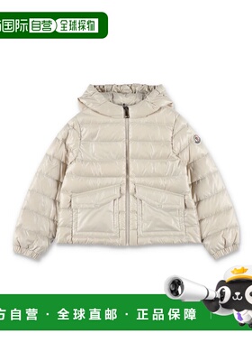 MONCLER 女童大衣 1A00022597Z820N SS2026 乳白色 ELA JACKET