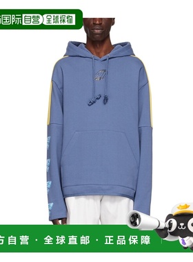 WE11DONE 男士针织毛衣 WDTH122556UNV AW2022 蓝色 紫色连帽卫衣