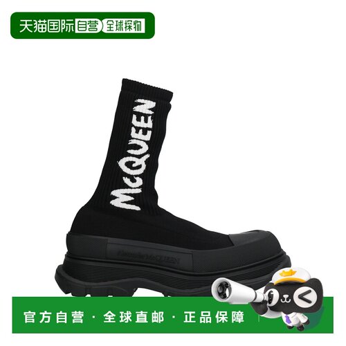 mcqueen 亚历山大 麦昆 男士 运动鞋 black黑色 舒适时尚厚底鞋