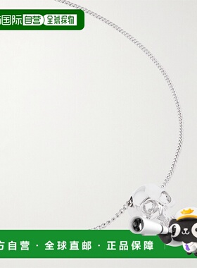 1h可退 潮奢 mcqueen 亚历山大 麦昆 男士 Skull项链 809456J161N