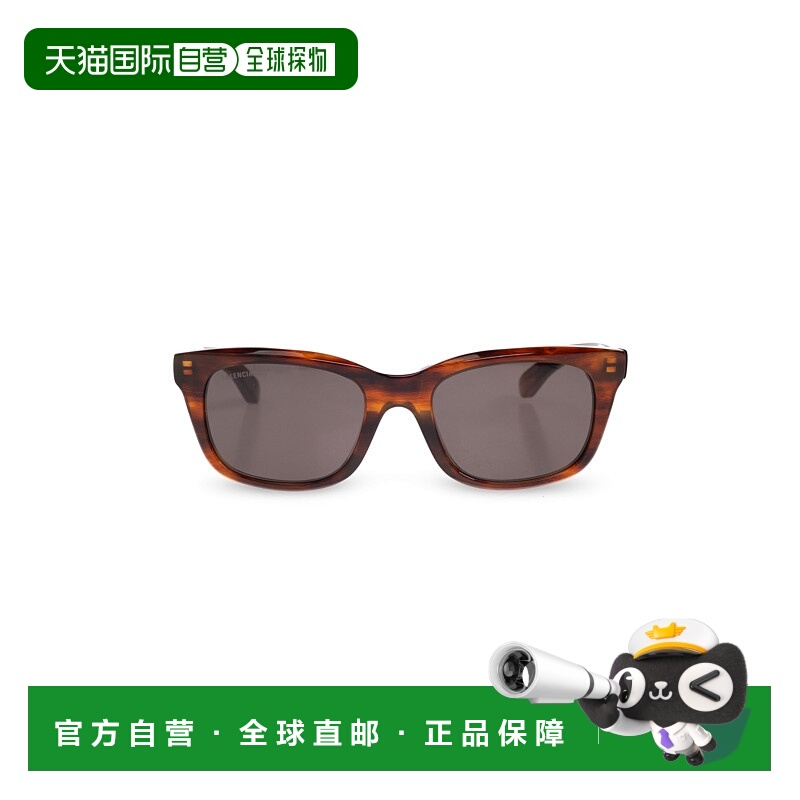 1h可退 BALENCIAGA 女士眼镜 847031T00392077 AW2025 棕色太阳镜