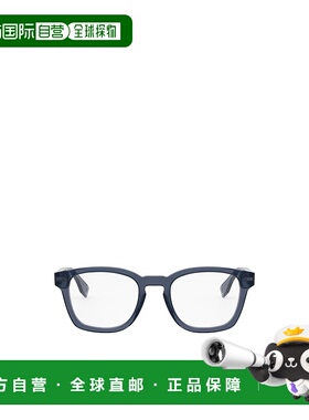 FENDI 男士眼镜 FE50097I090 SS2025 灰色 方形框平光镜