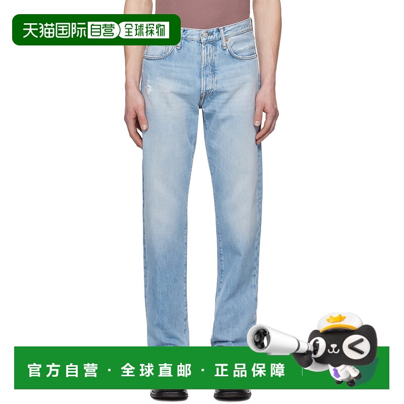 1h可退 潮奢 Acne Studios 艾克妮 男士 蓝色 Regular Fit 1996