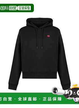 KENZO 女士卫衣 FE62SW1624MT99J AW2024 黑色 Cotton hoodie长袖