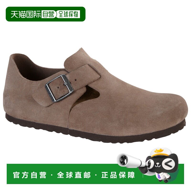 BIRKENSTOCK 男士拖鞋 CO棕色半拖 0261068TAUPE半拖鞋图片