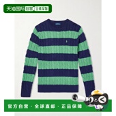 潮奢 男士 Polo Lauren 1h可退 劳伦 Ralph 拉夫 条纹圆领套