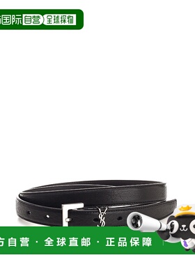 SAINT LAURENT 男士腰带 612616AAC8A1000 CO 黑色