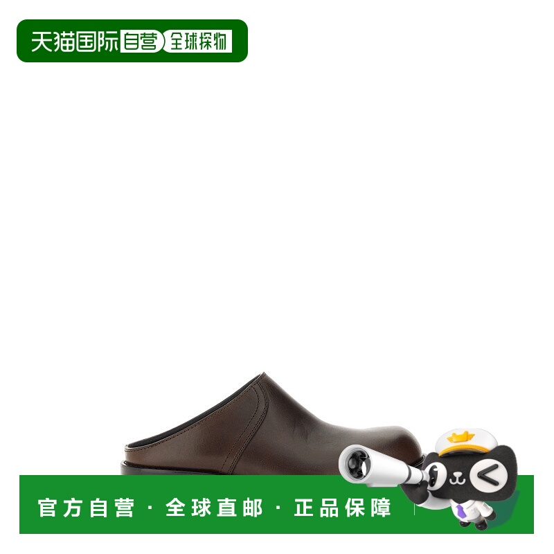 1h可退 潮奢 Dries Van Noten 德赖斯 范诺顿 男士 皮质木屐 0217