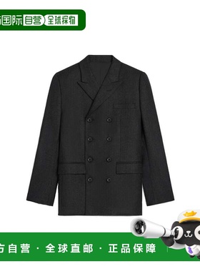 CELINE 男士外套 2V07W783V10CRGRAY AW2024 黑色 Celine Wool Bl