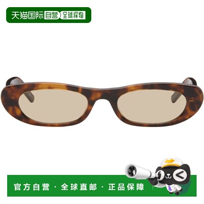 1h可退 潮奢 Saint Laurent 圣罗兰 女士 棕色 SL 557 Shade 太阳