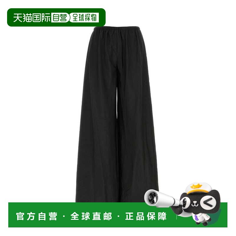THE ROW 女士休闲裤 8653W4640BLK AW2026 黑色 Gala 休闲裤图片