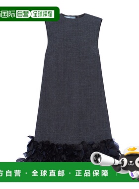 PRADA 女士半身裙 P3L05R13XKSOOOF0480 SS2024 灰色