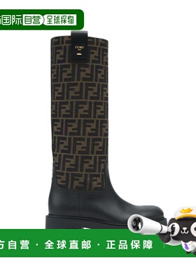 FENDI Fendi  女款filo徽标长筒靴8W8574 AHGY F0PMM靴子8W8574_X