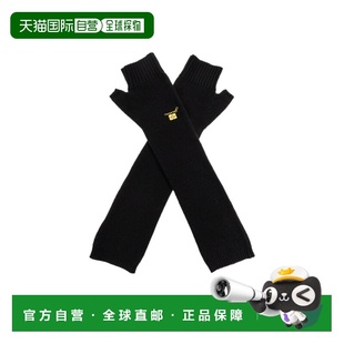 GANNI 女士手套 B302010610957099 SS2026 黑色 Long fingerless