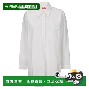 女士半身裙 衬衫 A145680PCAL100 白色 连衣裙 AW2024 DIESEL