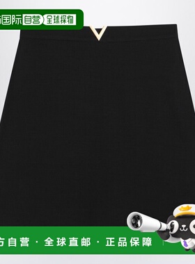 VALENTINO 女士半身裙 8B3RAEH21CF0NO SS2026 黑色