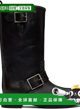 1h可退 潮奢 Paris Texas 女士 黑色 Detroit 中筒靴 PX1473XVTBT