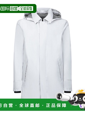 HERNO 男士夹克 IM000349U111241250 AW2024 白色 连帽夹克外套