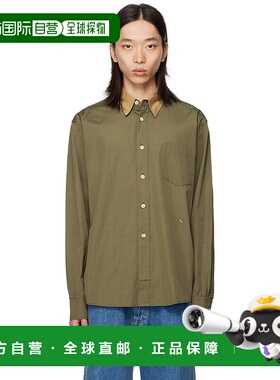1h可退 潮奢 Our Legacy 男士 卡其色 Beyond BD 衬衫 M4252BP