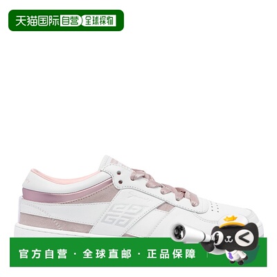 GIVENCHY 女士运动鞋 BE004CE2BY149 SS2025 白色 系带低帮休闲鞋